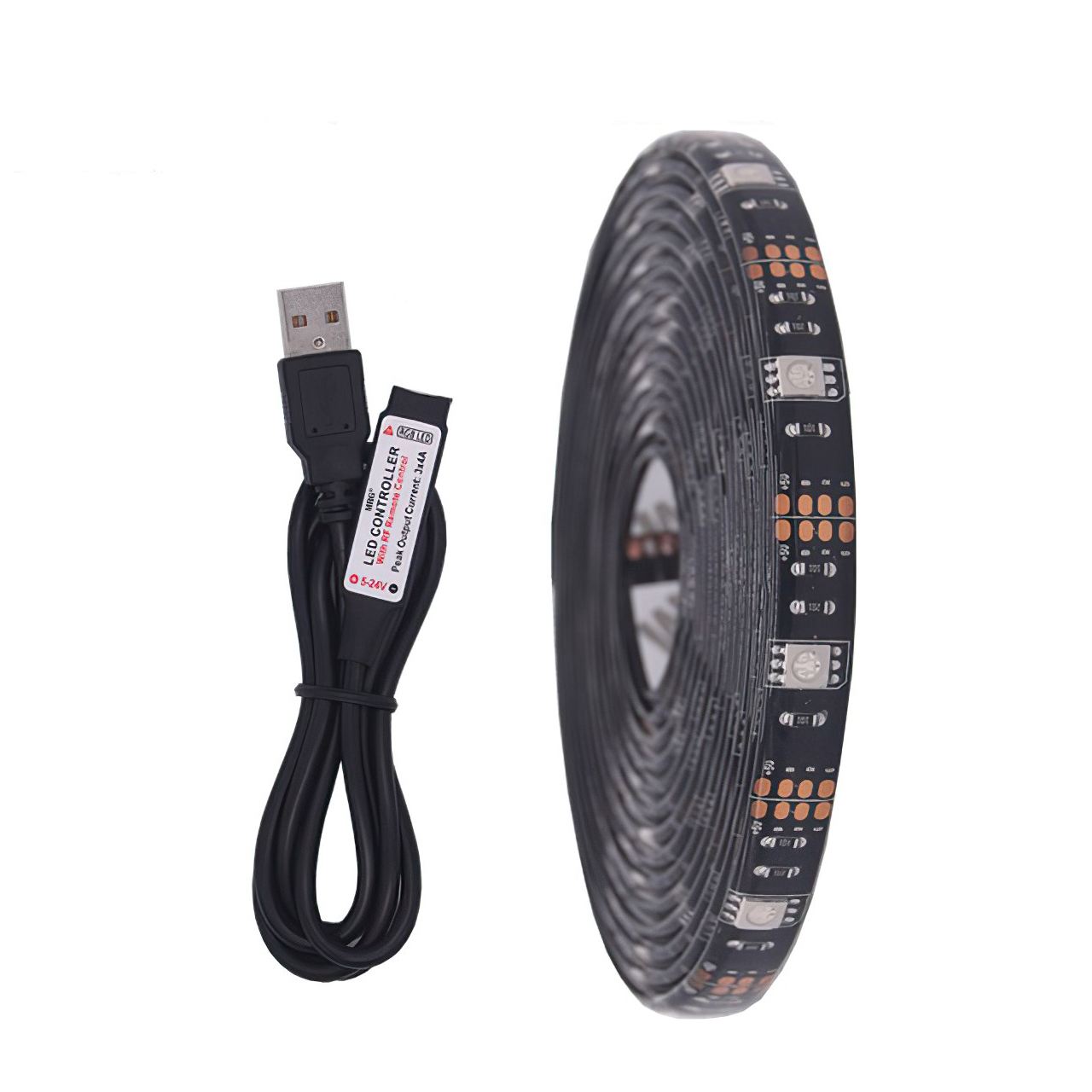 Banda LED MRG M648, Bluetooth, RGB, 3m